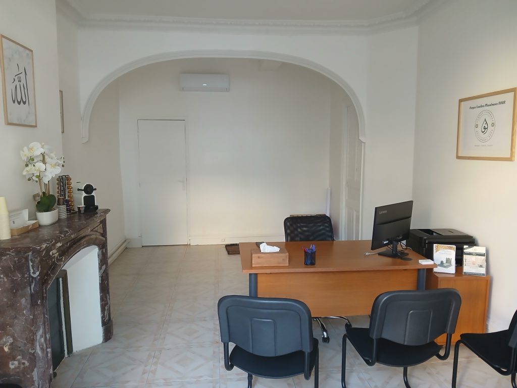Bureau d’accueil des Pompes Funèbres Musulmanes Nour à Agen